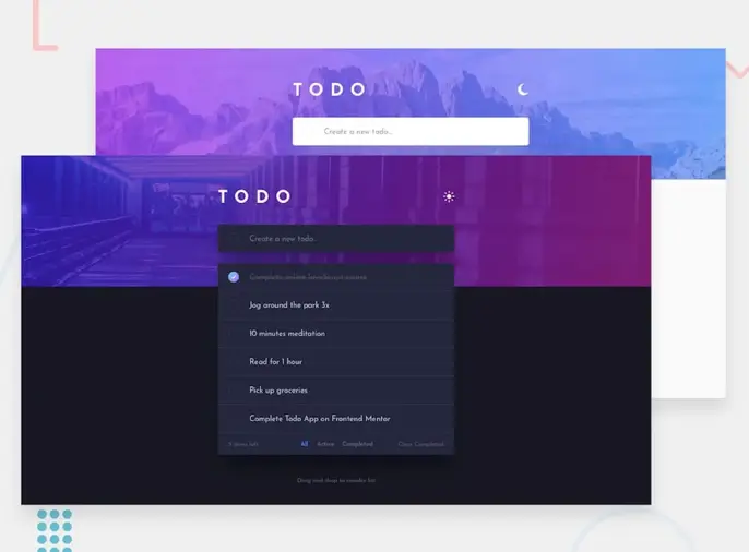 Todo web app image